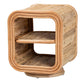 bali & pari Bethari Bohemian Natural Rattan Nightstand FredCo