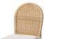 bali & pari Bilu Bohemian Natural Rattan 2-Piece Bar Stool Set FredCo
