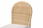 bali & pari Bilu Bohemian Natural Rattan 2-Piece Counter Stool Set FredCo