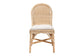 bali & pari Bilu Bohemian Natural Rattan Dining Chair FredCo