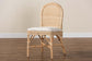 bali & pari Bilu Bohemian Natural Rattan Dining Chair FredCo