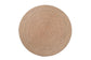 bali & pari Bistra Modern Bohemian Natural Brown Seagrass and Wood Dining Table FredCo
