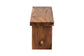 bali & pari Biyu Suar Wood Dining Bench - Handcrafted Solid Wood Bench with Live Edge Details, Rustic Farmhouse Style for Dining Room or Entryway Seating FredCo