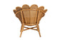 bali & pari Blossom Bohemian Honey Rattan Accent Flower Chair FredCo