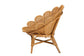 bali & pari Blossom Bohemian Honey Rattan Accent Flower Chair FredCo