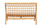 bali & pari Capella Modern Bohemian Honey Rattan Dining Bench FredCo