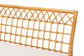 bali & pari Capella Modern Bohemian Honey Rattan Dining Bench FredCo