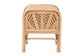 bali & pari Carabella Bohemian Natural Rattan 1-Drawer Nightstand FredCo