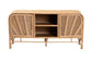 bali & pari Carabella Bohemian Natural Rattan 2-Door Storage Cabinet FredCo