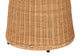 bali & pari Caroline Round Natural Rattan End Table - Handwoven Wicker Drum Shape Accent Table for Living Room or Sunroom, Light Honey FredCo