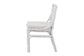 bali & pari Carwyn Bohemian White Rattan Dining Chair FredCo
