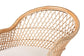 bali & pari Casilda Bohemian Natural Braided Rattan Arm Chair FredCo