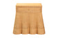 Bali & Pari Chica Scalloped Natural Rattan Console Table with Drawer – Handwoven Coastal Entryway or Living Room Accent FredCo
