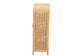 bali & pari Curacao Modern Bohemian Light Honey Rattan 2-Door Storage Cabinet FredCo