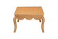 Wicker square side table with curved legs, ideal for home furniture from FredCo International