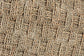 bali & pari Denver Modern Bohemian Natural Seagrass and Acacia Wood Stool FredCo