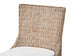 bali & pari Derris Natural Rattan Counter Stool with Cushion - Tall Wingback Stool with Solid Mango Wood Legs and Footrest, Boho Coastal Style for Kitchen Island or Dining Area Seating, Greywashed FredCo