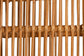 bali & pari Diwata Modern Bohemian Natural Brown Rattan Kitchen Cart FredCo