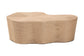 Bali & Pari Edna Natural Jute Irregular Shape Coffee Table – Handwoven Textured Boho Accent for Living Room FredCo