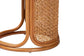 bali & pari Eldon Bohemian Honey Rattan 2-Piece Nesting End Table Set FredCo