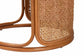 bali & pari Eldon Bohemian Honey Rattan Large End Table FredCo