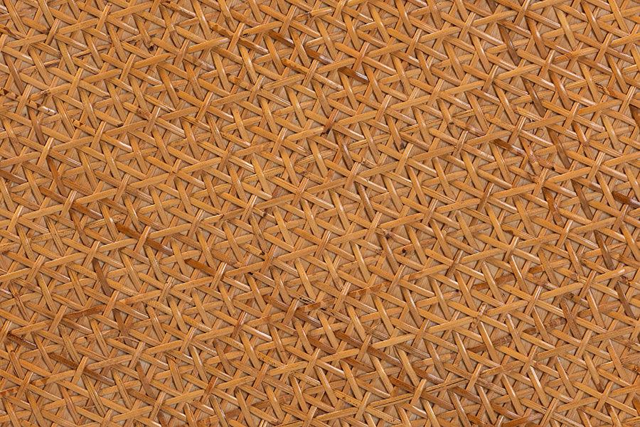bali & pari Eldon Bohemian Honey Rattan Large End Table FredCo