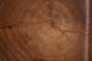 bali & pari Eliada Hand-carved Suar Wood Side Table - Wavy Sculptural Accent Table with Stacked Design, Modern Boho Style for Living Room or Bedroom FredCo