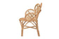bali & pari Eliava Modern Bohemian Natural Rattan Flower Accent Chair FredCo
