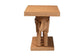 bali & pari Elissa Bohemian Honey Rattan Elephant Console Table FredCo