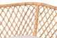 bali & pari Ellard Bohemian Light Honey Rattan 3-Piece Dining Nook Set FredCo
