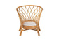 bali & pari Emmeline Bohemian Honey Rattan Accent Chair FredCo