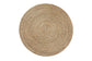 bali & pari Fumito Handwoven Seagrass End Table - Round Boho Side Table with Wrapped Frame, Handmade Coastal Décor for Living Room or Sun Room FredCo