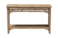 bali & pari Ganit Handwoven Seagrass Console Table - Entryway Table with Wrapped Frame and Lower Shelf, Accent Table for Hallway, Living Room, or Foyer Decor FredCo