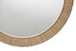 bali & pari Geralyn Japandi Natural Seagrass Round Wall Mirror FredCo