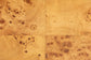 bali & pari Ghina Modern and Contemporary Natural Light Mappa Burl Wood 2-Drawer Console Table FredCo