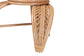 bali & pari Gresham Modern Bohemian Natural Rattan Leaf Accent Chair FredCo