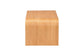bali & pari Guevara Bohemian Light Honey Fluted Rattan Coffee Table FredCo