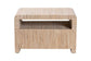 bali & pari Hannah Bohemian Woven Grasscloth 1-Drawer Nightstand FredCo
