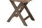 bali & pari Hayate Bohemian Grey Kubu Rattan and Mahogany Wood Ottoman Footstool FredCo