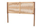 bali & pari Holitz Natural Rope Woven Headboard - Mountable Bed Backboard with Bayur Wood Frame, Modern Boho Accent for Bedroom Decor, King FredCo