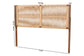bali & pari Holitz Natural Rope Woven Headboard - Mountable Bed Backboard with Bayur Wood Frame, Modern Boho Accent for Bedroom Decor, King FredCo