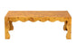 bali & pari Huxley Modern and Contemporary Natural Real Burl Wood Coffee Table FredCo