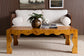 bali & pari Huxley Modern and Contemporary Natural Real Burl Wood Coffee Table FredCo