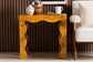 bali & pari Huxley Modern and Contemporary Natural Real Burl Wood End Table FredCo