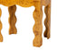 bali & pari Huxley Modern and Contemporary Natural Real Burl Wood End Table FredCo