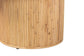 bali & pari Iryna Modern Bohemian Natural Rattan End Table FredCo