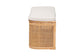 bali & pari Ishana Bohemian Natural Rattan Storage Bench FredCo