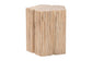 bali & pari Janeth Bohemian Woven Grasscloth End Table FredCo