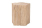 bali & pari Janeth Bohemian Woven Grasscloth End Table FredCo
