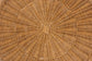 bali & pari Jayana Natural Rattan Round End Table - Handwoven Wicker Accent Table with Open Frame Base, Lightweight Coastal Boho Side Table for Living Room or Patio FredCo